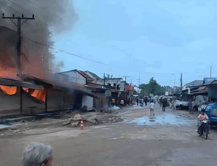 Thai Was Bombed in Laos Territory
