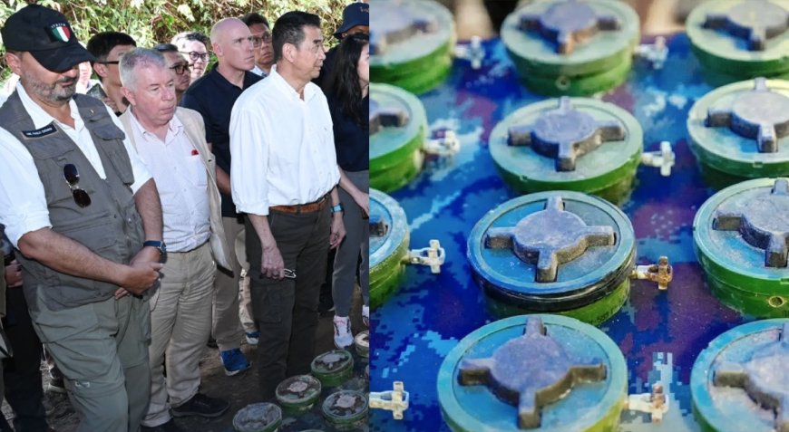 Thailand brought its resident ambassadors to see its deceitful performance in the play accusing Cambodia of laying landmines